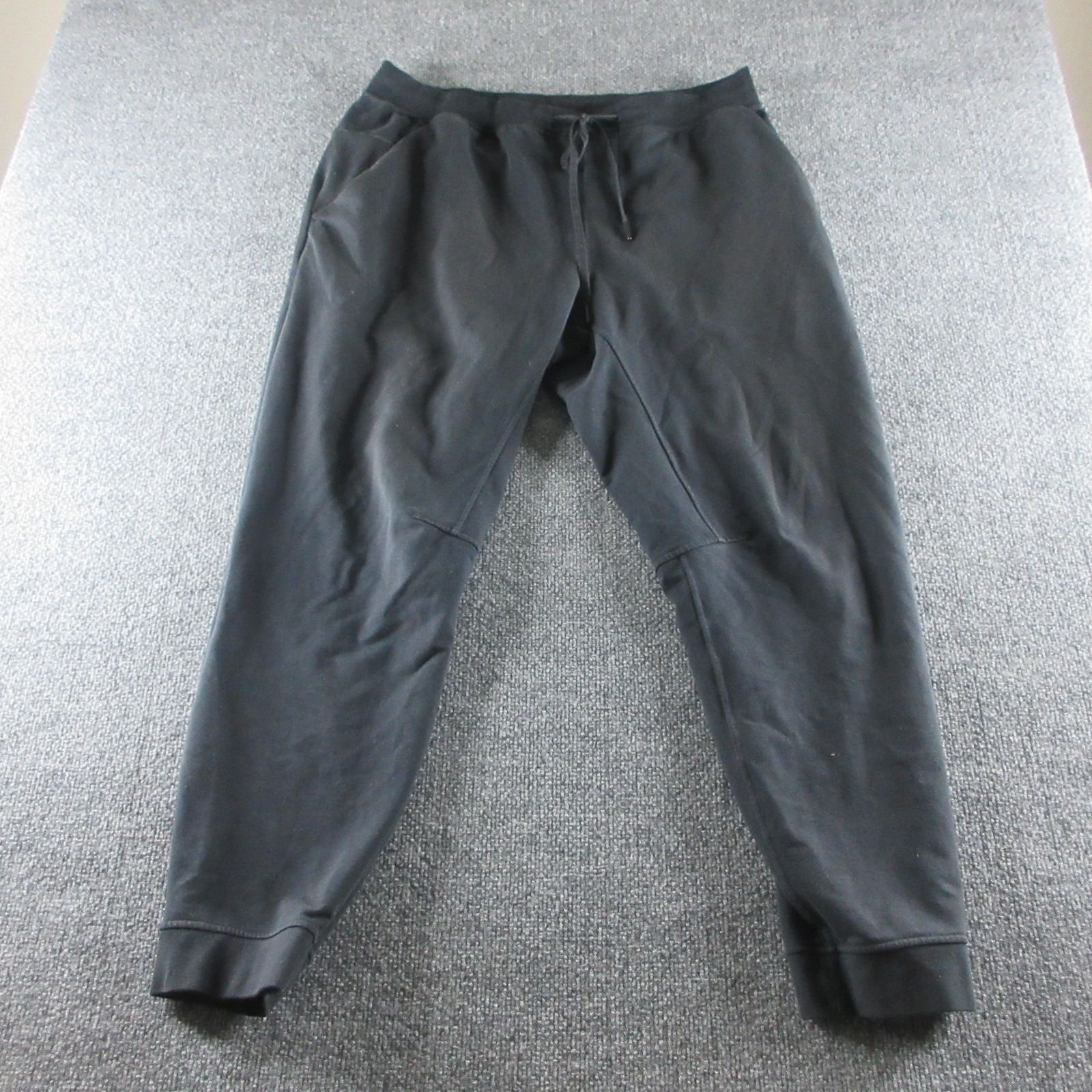 Lululemon Sweatpants Mens 2xl Black Abc Joggers Elastic Waist Pockets Stretch